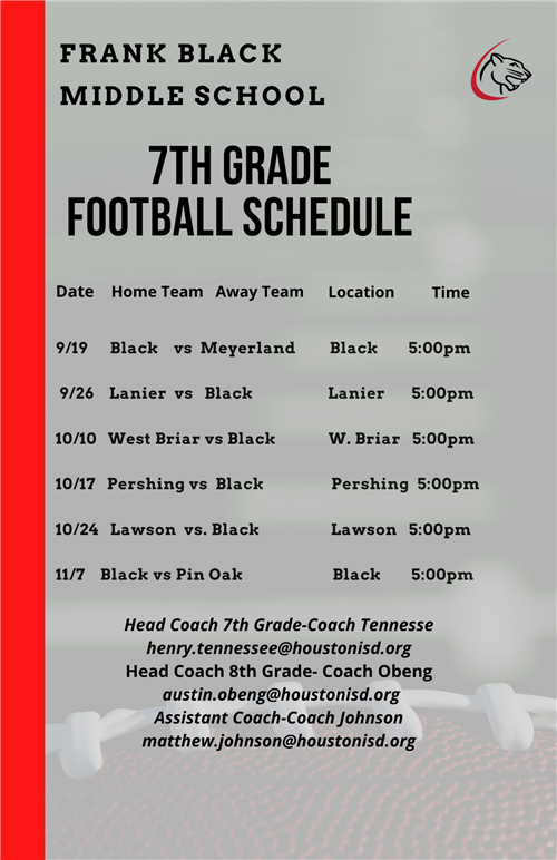 Football / Schedules